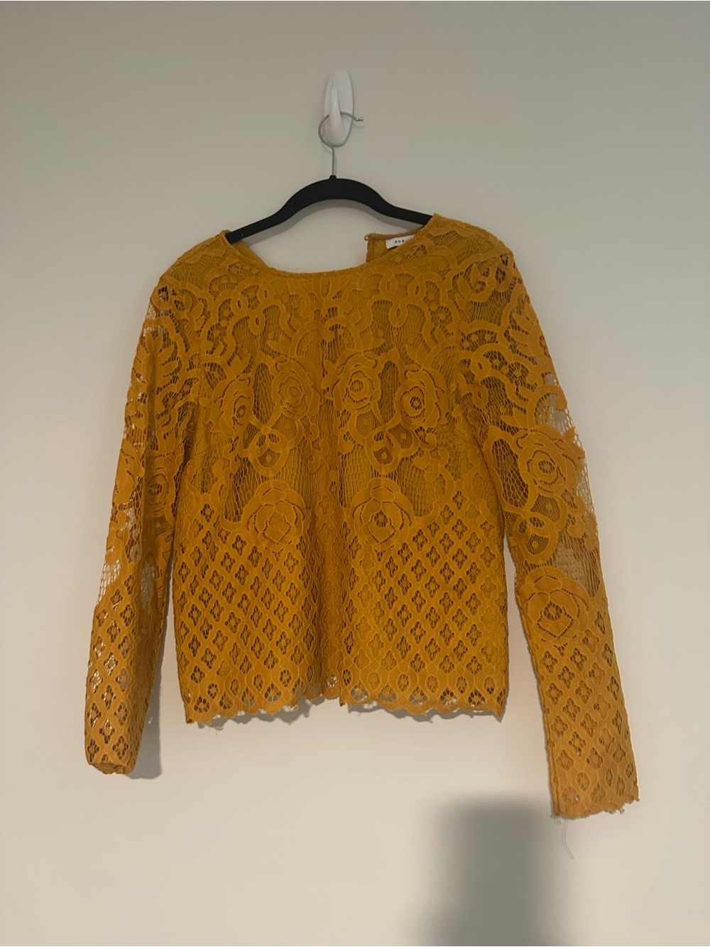 english factory mustard blouse